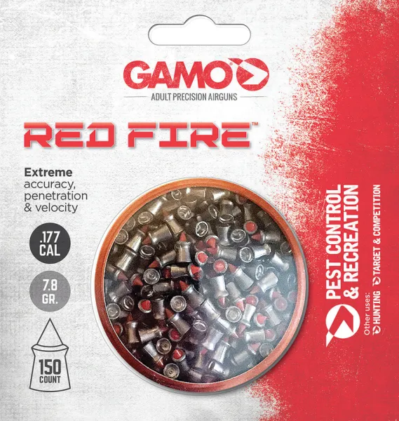 Gamo Red Fire Pellets .177 150ct GAM70154