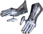Get Dressed For Battle Articulated Steel Gauntlets - GB3943