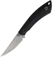 Gahagan Customs Bird Dog Fixed Blade Black - GCKBDDBK