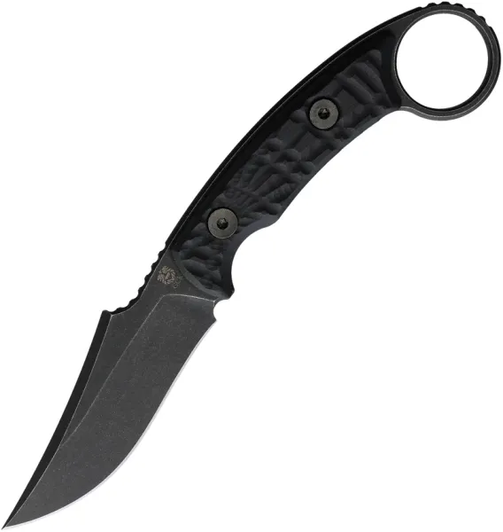 Gahagan Customs Bear Claw Fixed Blade Black GCKBRCHBK