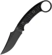 Gahagan Customs Bear Claw Fixed Blade Black - GCKBRCHBK