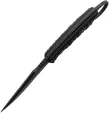 Gahagan Customs Bear Claw Fixed Blade Black GCKBRCHBK