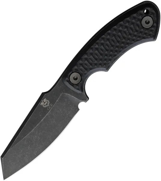 Gahagan Customs Cairn Fixed Blade Black GCKCRNHBK