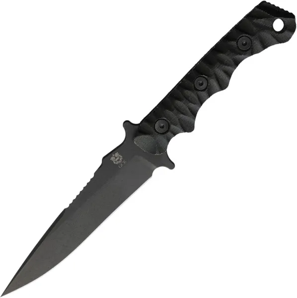 Gahagan Customs GBT Fixed Blade Black GCKGBTBK