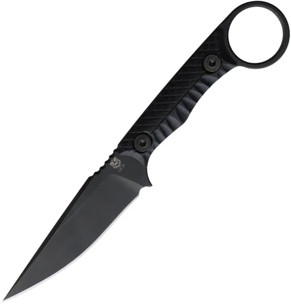 Gahagan Customs Guardian Fixed Blade Black GCKGRDBK
