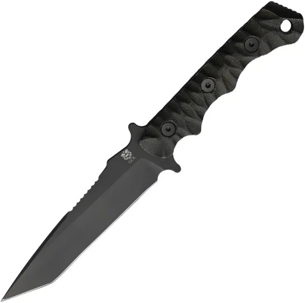 Gahagan Customs RRC Fixed Blade Black GCKRRCTBK
