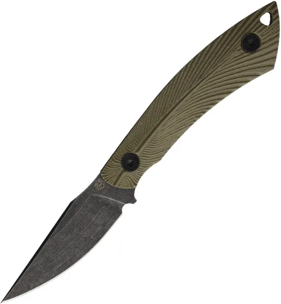 Gahagan Customs Steelhead Fixed Blade OD GCKSTHBK