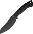 Gahagan Customs Wolfhound Fixed Blade Black - GCKWFHBK