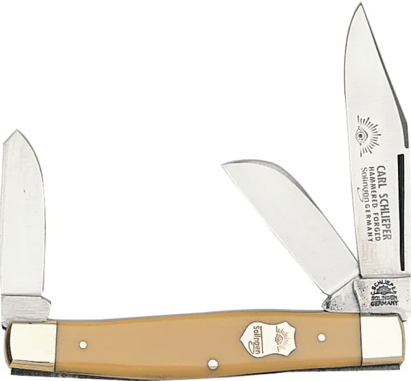 German Eye German Eye Stockman Yellow. Knives GE425Y