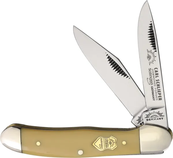 German Eye Copperhead Yellow Knives GEGXY