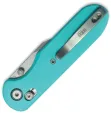 GEO Knife Ethereal Cutter Axis Lock Teal GEO2401G