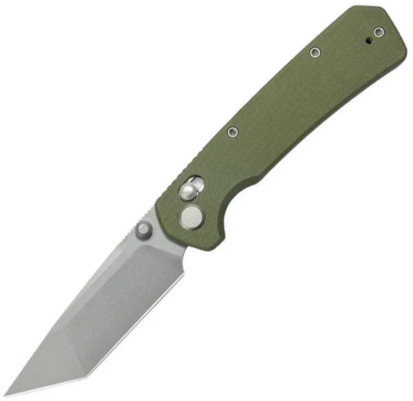 GEO Knife Blaze Crossbar Lock Green GEO2503H