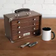 Gerstner International 4-Drawer Mini Portable Chest GERT12D