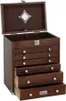 Gerstner International 6-Drawer Collectors Chest Oak - GERT16D