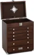 Gerstner International 6-Drawer Collectors Chest Oak GERT16D