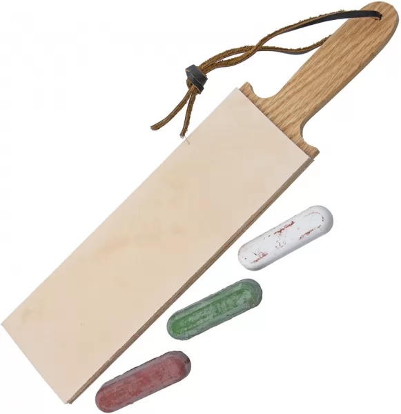 Garos Goods Paddle Strop w-Compound GG25DSLSC