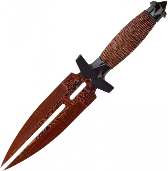Hibben Double Shadow HellFyre knives GH0453RD