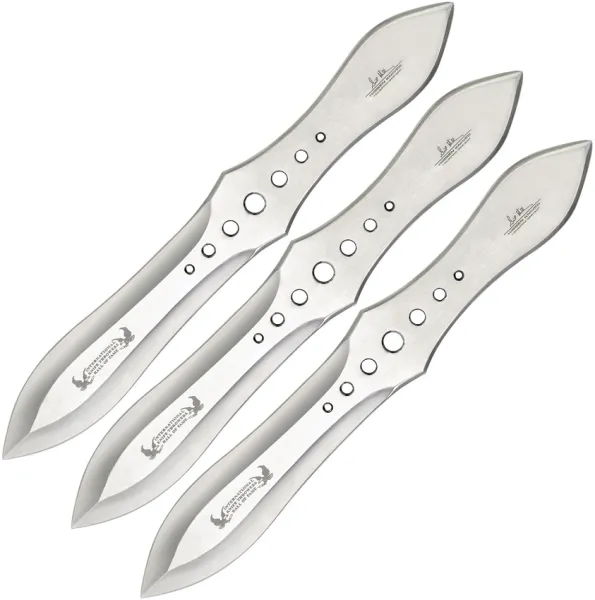 Hibben Competition Triple Thrower Set GH2033 Sheath Paper Target