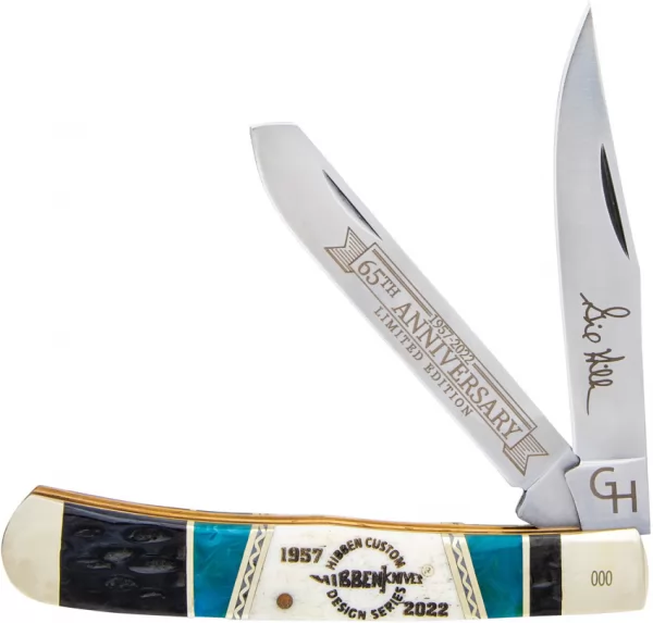 Hibben Trapper 65th Anniversary knives GH5116