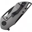 Grissom Knife & Tool Riverstone Framelock Blk-Gray GKT001BLKG