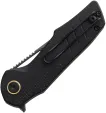 Grissom Knife and Tool Baby Zeus Linerlock Black GKTBZBMDS