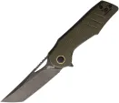 Grissom Knife and Tool Baby Zeus Linerlock OD MIc - GKTBZODMDS