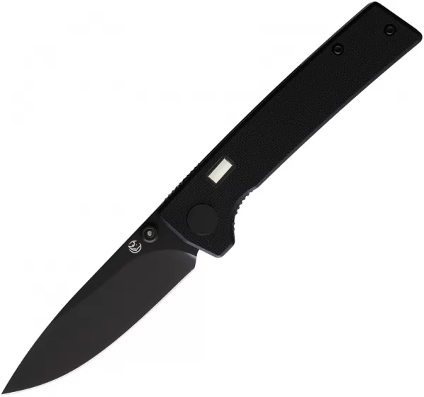 Glow Rhino Fermi Linerlock Black- Black GLR104