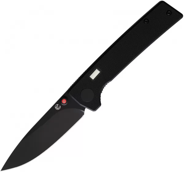 Glow Rhino Fermi Linerlock Black- Red GLR106