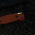 Glow Rhino Bohr Fixed Blade Orange GLR112