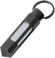 Glow Rhino Steel Glow Fob White Tritiu - GLRFB001MBXW