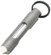 Glow Rhino Knurled Steel Glow Fob Grn - GLRFB002TIXG