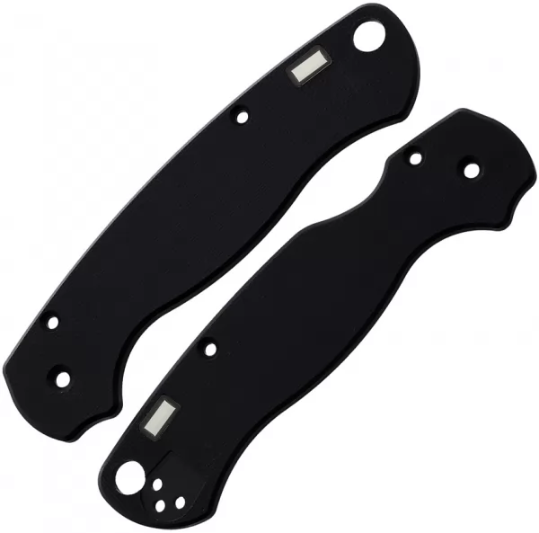 Glow Rhino Spyderco Para2 Scales Blk GLRKSP2ZG