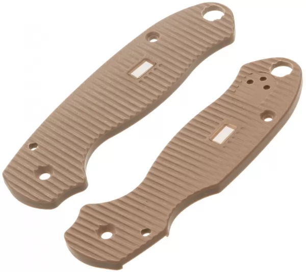 Glow Rhino Custom Spyderco Para Scales GLRKSPMDT