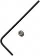 Glow Rhino Rockwall Thumbstud Satin GLRTSROCK01S