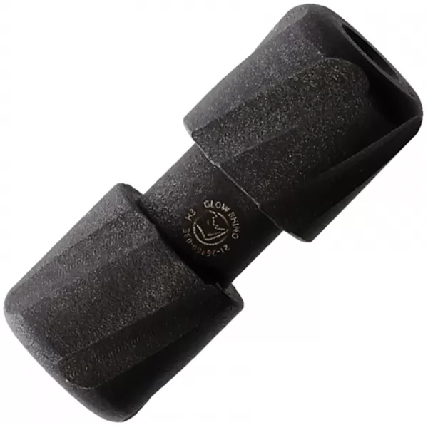 Glow Rhino Rockwall Thumbstud Black GLRTSROCK02B