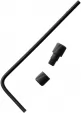 Glow Rhino Rockwall Thumbstud Black GLRTSROCK02B