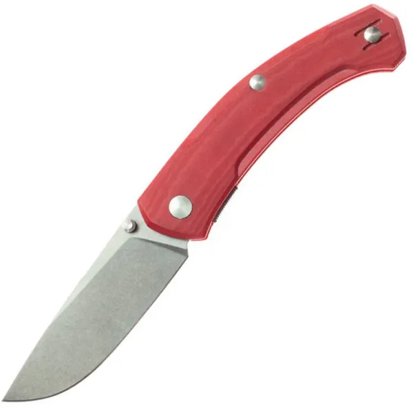 Giant Mouse ACE Iona V2 Linerlock Red Mic GM11613