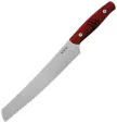Giant Mouse Bread Knife Red G10 - GM13006