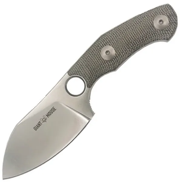Giant Mouse GMF1-MG Fixed Blade Green GM13204