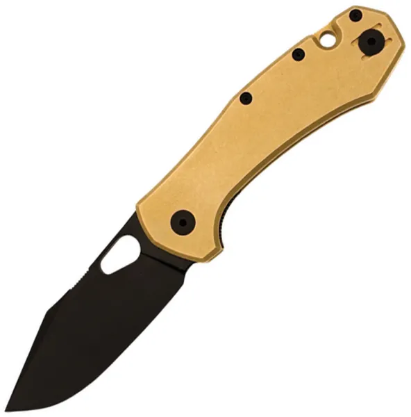 Giant Mouse Atelier Linerlock Flat Brass GM13310