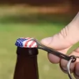 Gear Infusion Brew Soldier Ti Bottle Opener GNF003