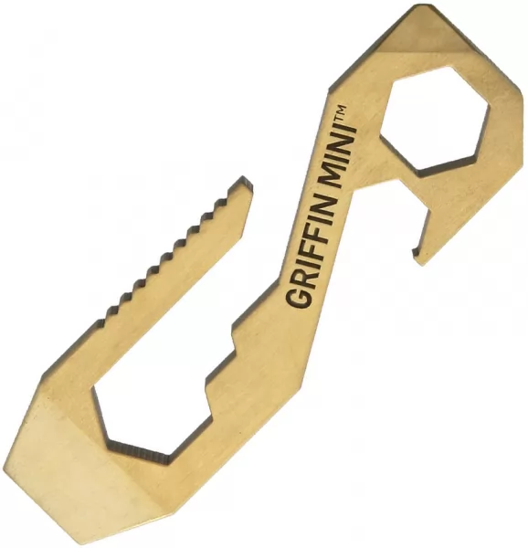 Griffin Pocket Tool GPT Mini Pocket Tool Brass GPTMBR