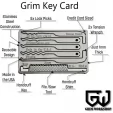 Grim Workshop Lock Picking and Escape Card GRICARD003