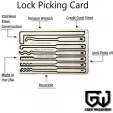 Grim Workshop Lockpick Card GRICARD004