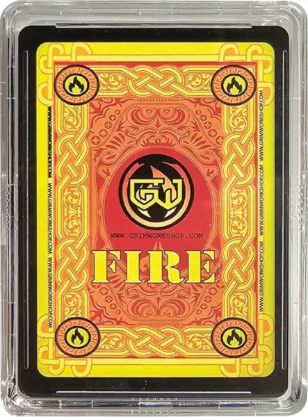 Grim Workshop Playing Cards Fire Starting GRIFRDEC
