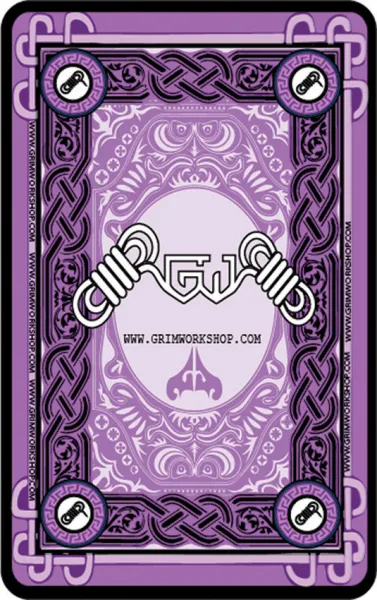 Grim Workshop Playing Cards Knot Tying GRIKNTDEC