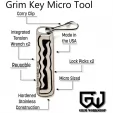 Grim Workshop Grim Key Micro Tool GRIMT004