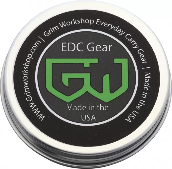 Grim Workshop Roundabout Steel Tin Silver GRIRNDTINS