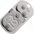 Grim Workshop Cordage Making Dog Tag Tool - GRITAG001