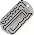 Grim Workshop Lock Picking Dog Tag Tool - GRITAG002